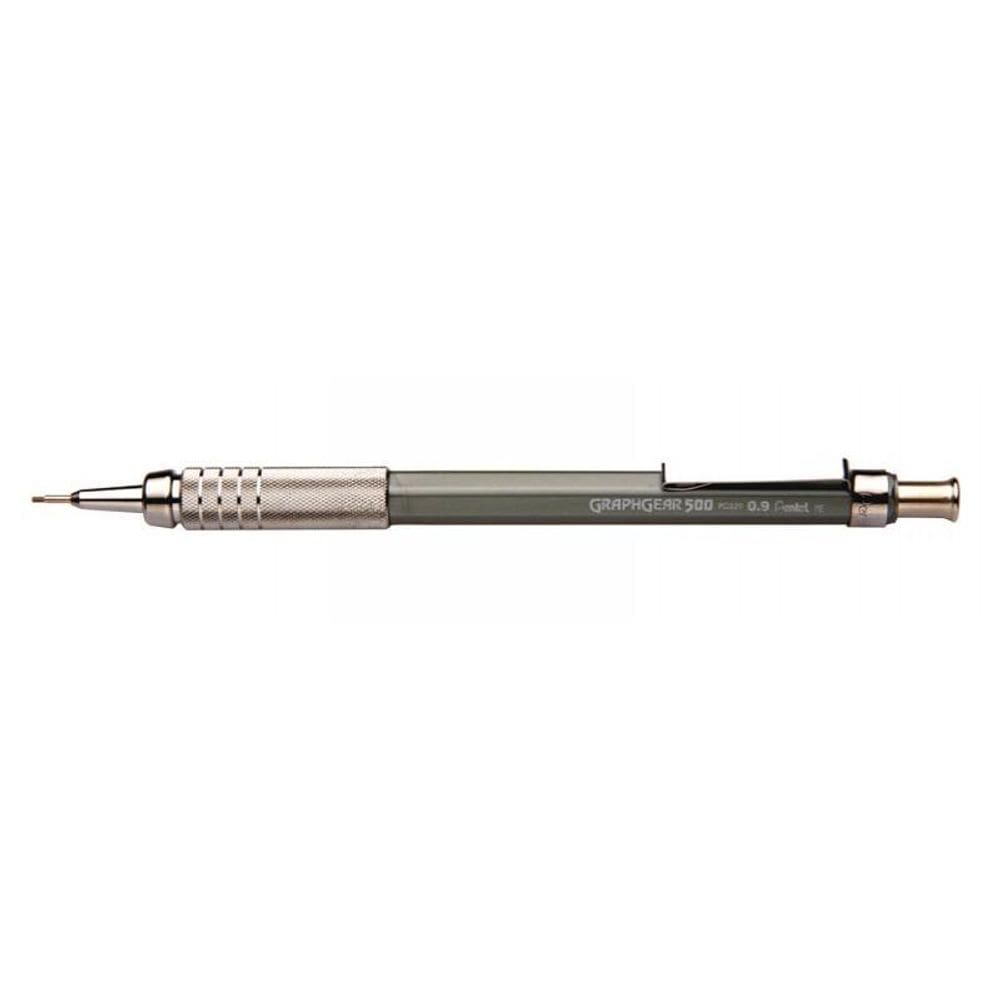 Lapiseira 0.9mm Graphgear 500 Cinza - Pentel