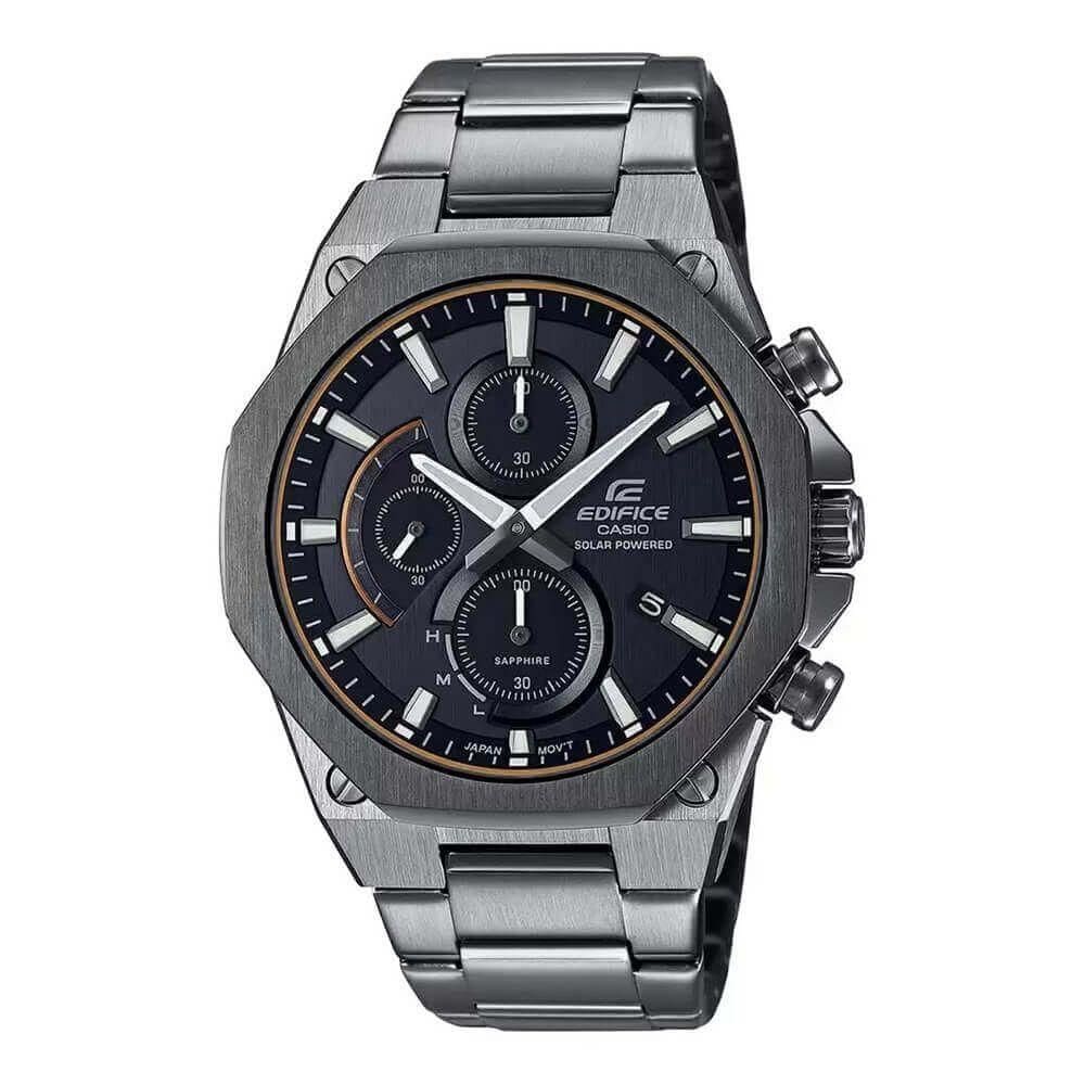 Relógio Casio Edifice Masculino Solar EFS-S570DC-1AUDF Safira.