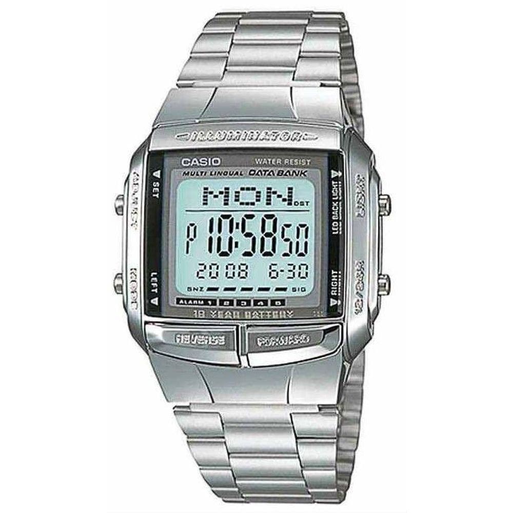 Relógio Casio Masculino Data Bank Db-360-1Adf