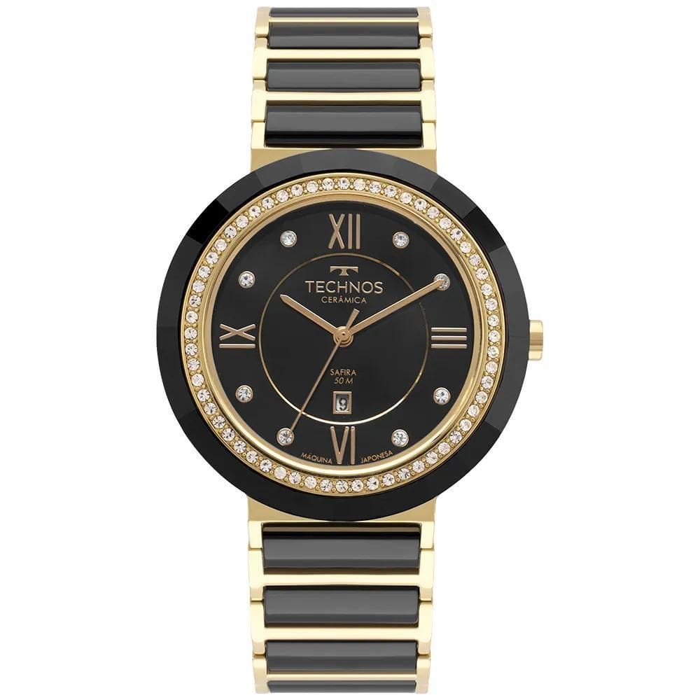 Relógio Technos Feminino Ceramic Sapphire 2015CEJ/2P