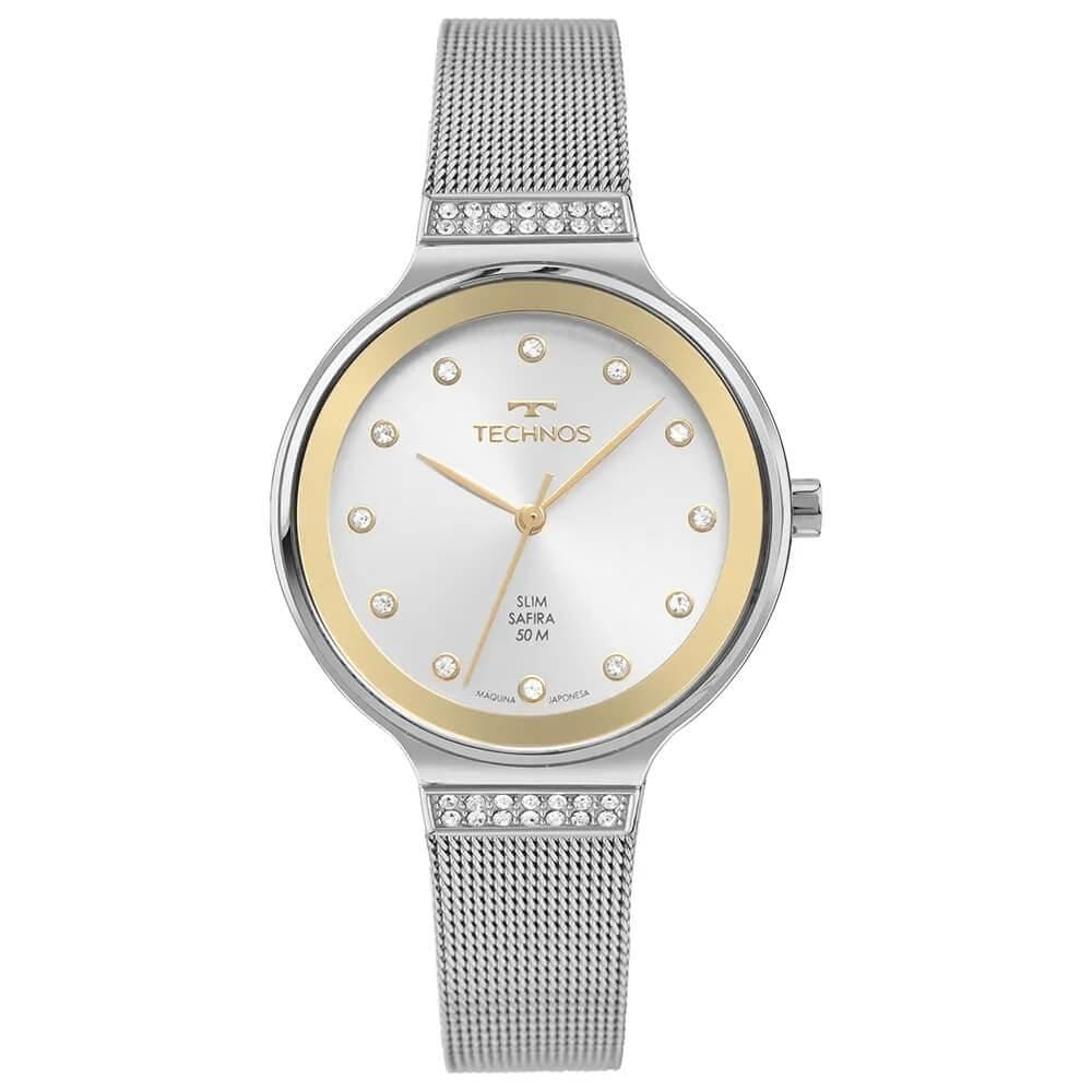 Relógio Technos Feminino Slim GL32BA/1K