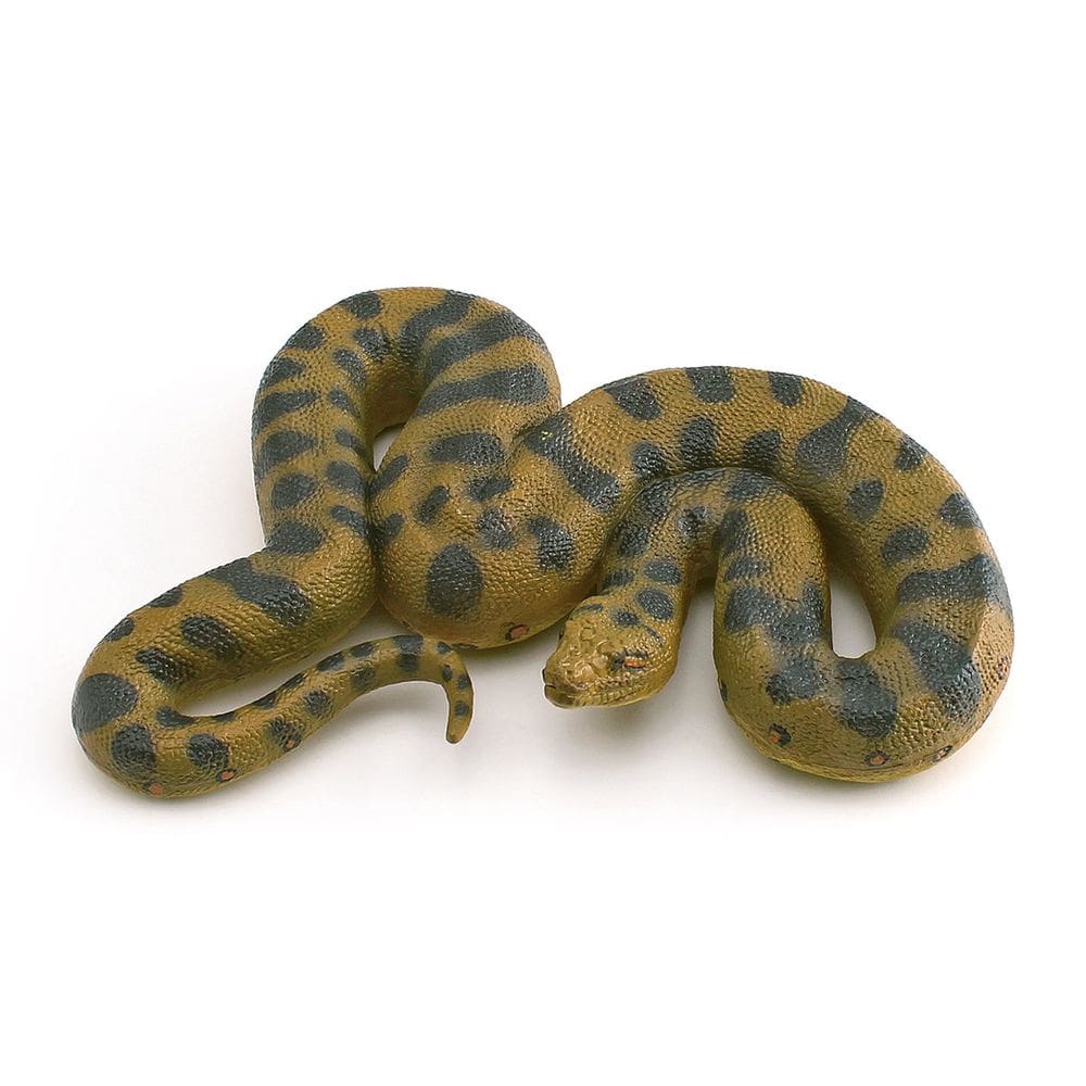 Figura de cobra Anaconda Snake de brinquedo realista em PVC para educação infantil