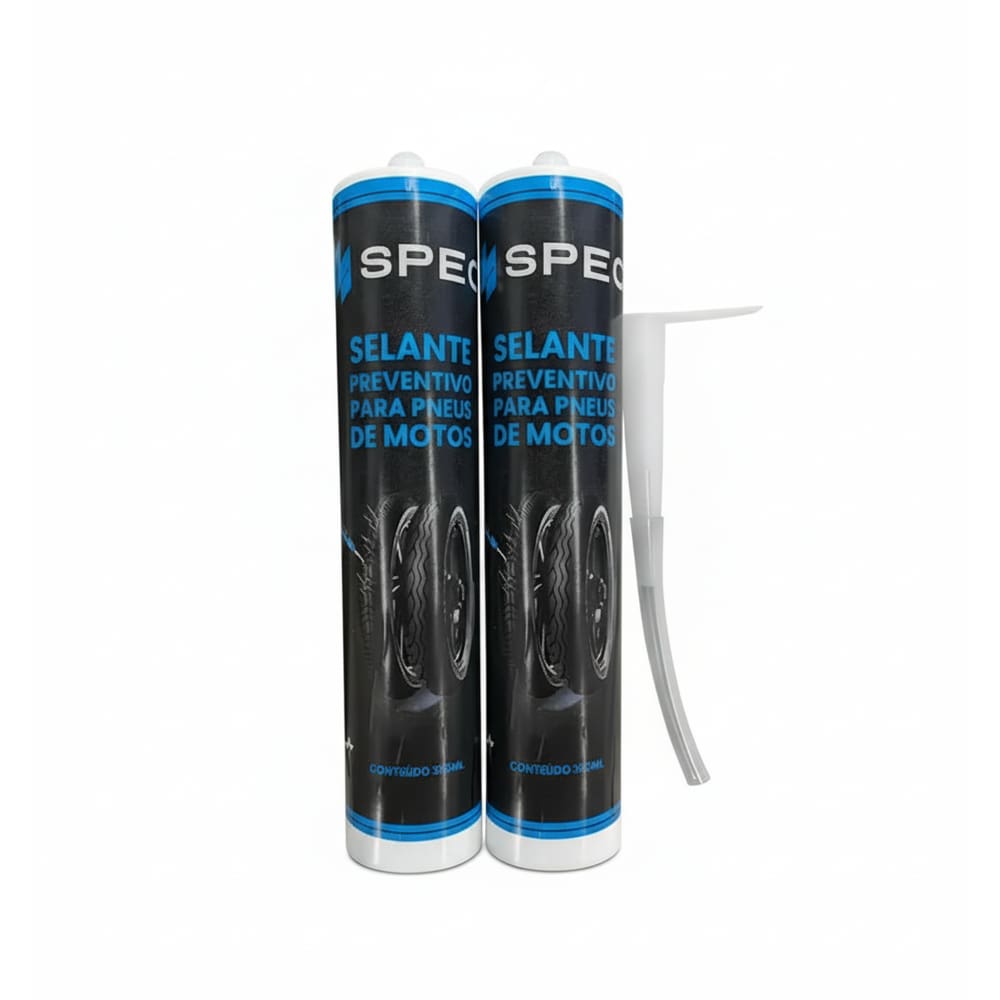 2 SELANTE Anti Furo Pneu Câmara SPEC Moto Cg Titan Bros Xre Fan Ktm Fazer Factor YBR MT03 Royal S1000 R1