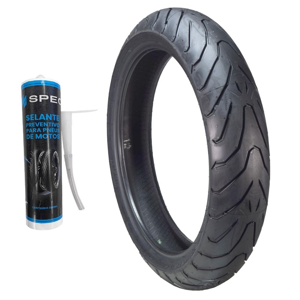 PNEU TRASEIRO 160/60ZR-17 ANGEL ST USO SEM CAMARA 69W NC750 BANDIT MONSTER 400 NINJA 650 + Selante spec 300ml