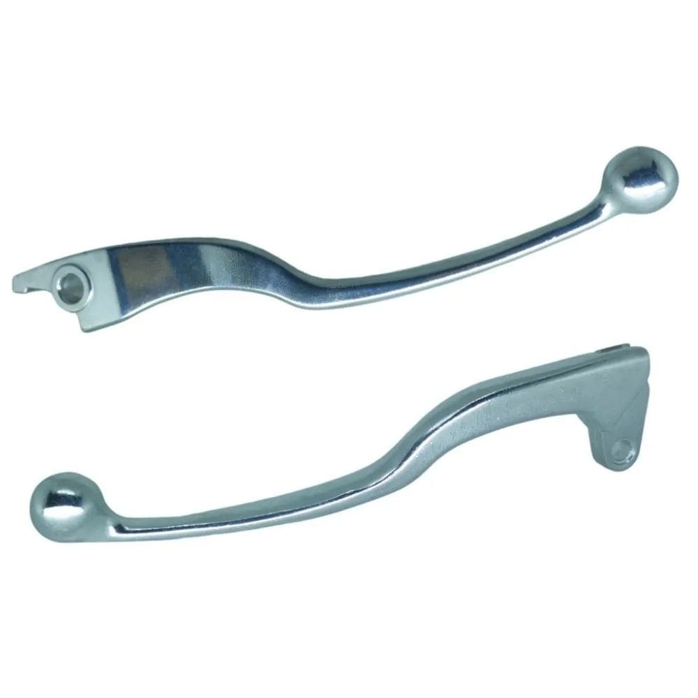 Manete Maçaneta Freio E Embreagem Moto Fazer 150 2020 Factor 150 2018 Factor 125 2019 Polido 1º Linha Spec