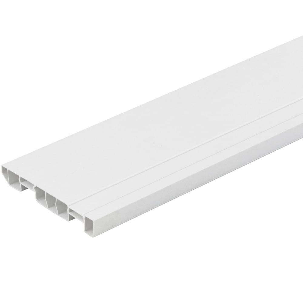 Rodapé de PVC com 240x10cm Branco - 083642060010 - PERMATTI