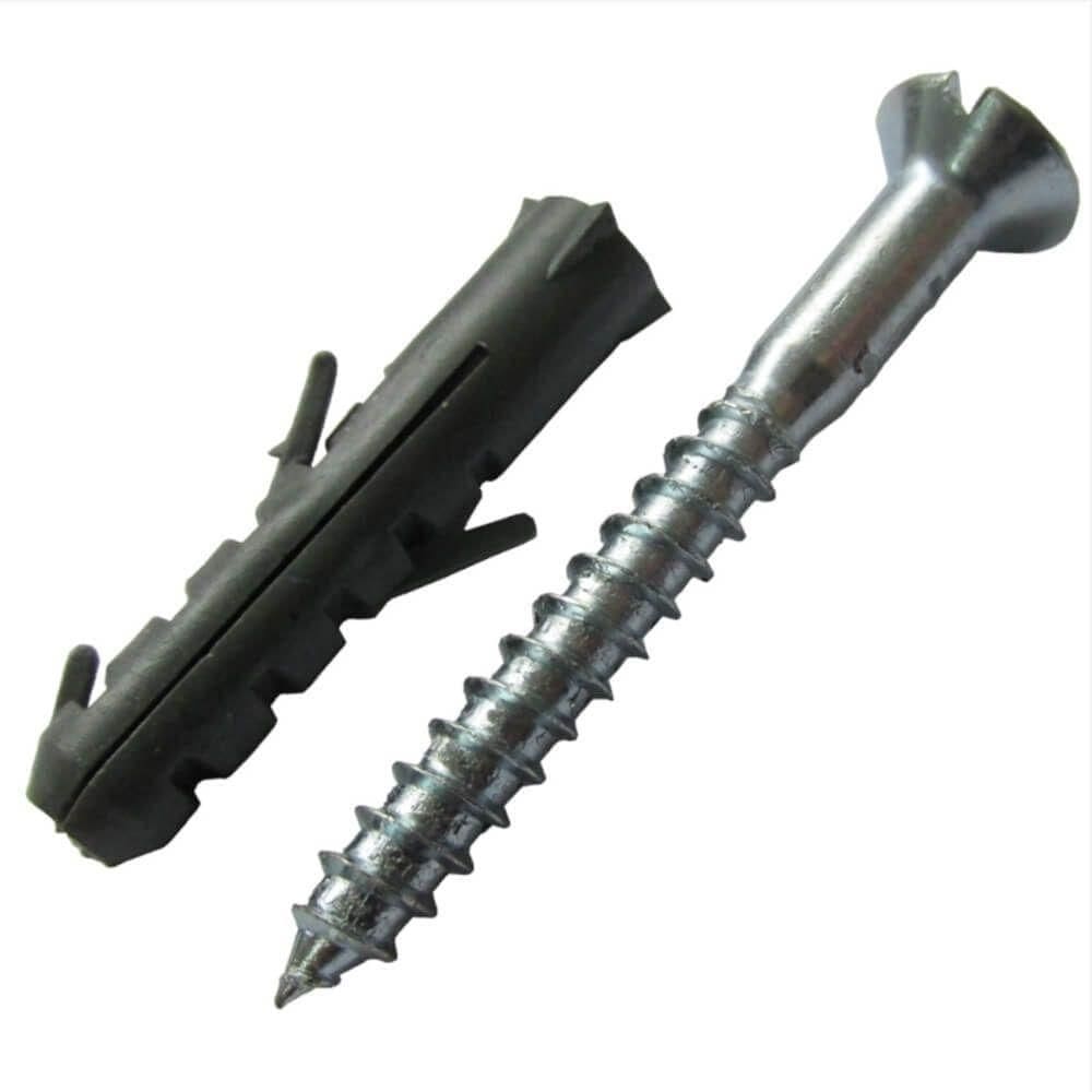 Pa Aço Para Madeira Com Chata 5,5x50 Com Bucha - Pmb011 - Foxmix