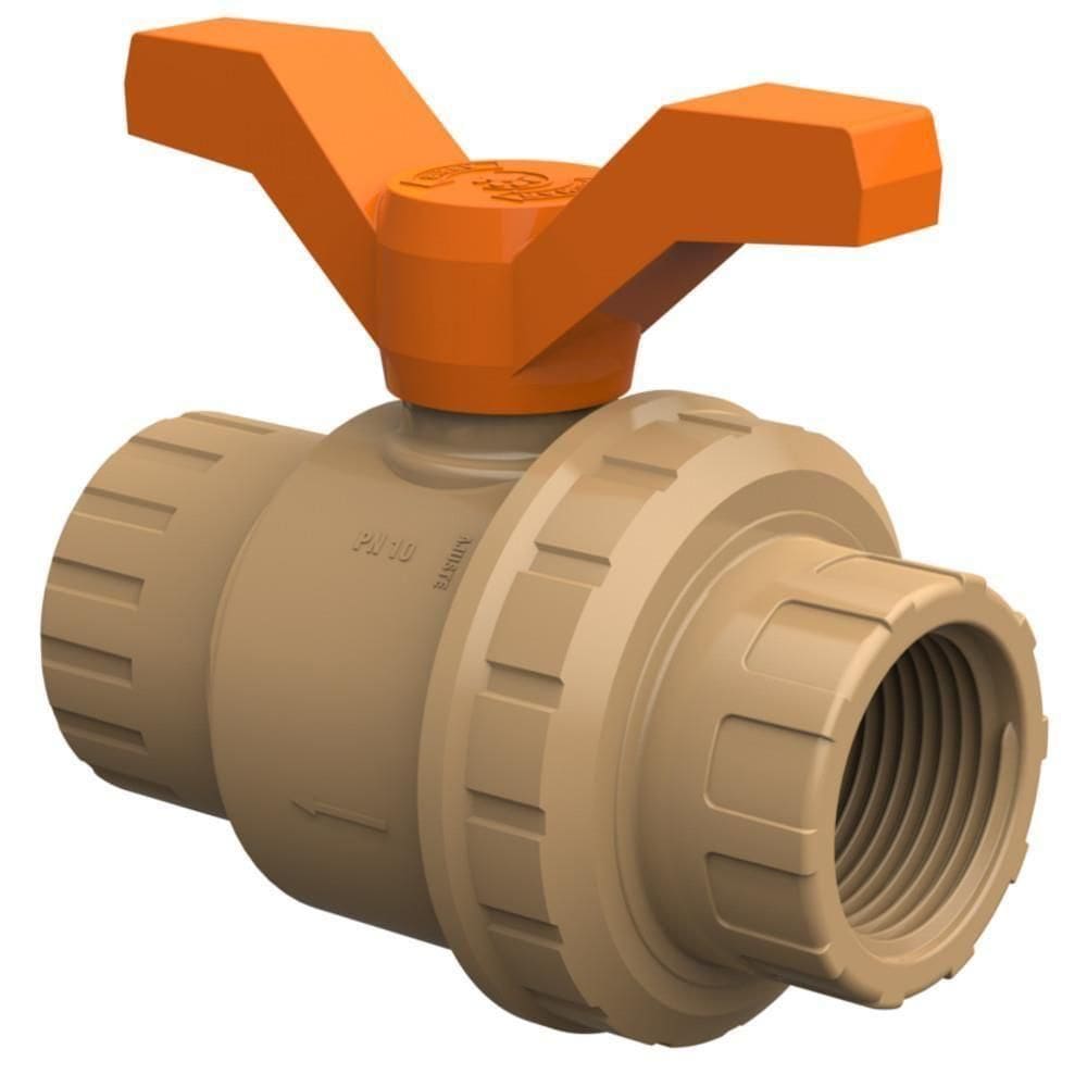 Registro Esfera Vs Roscável 2”” - 27.95.838.9 - Tigre Registro Pvc Vs Roscavel 2” Tigre 27958389