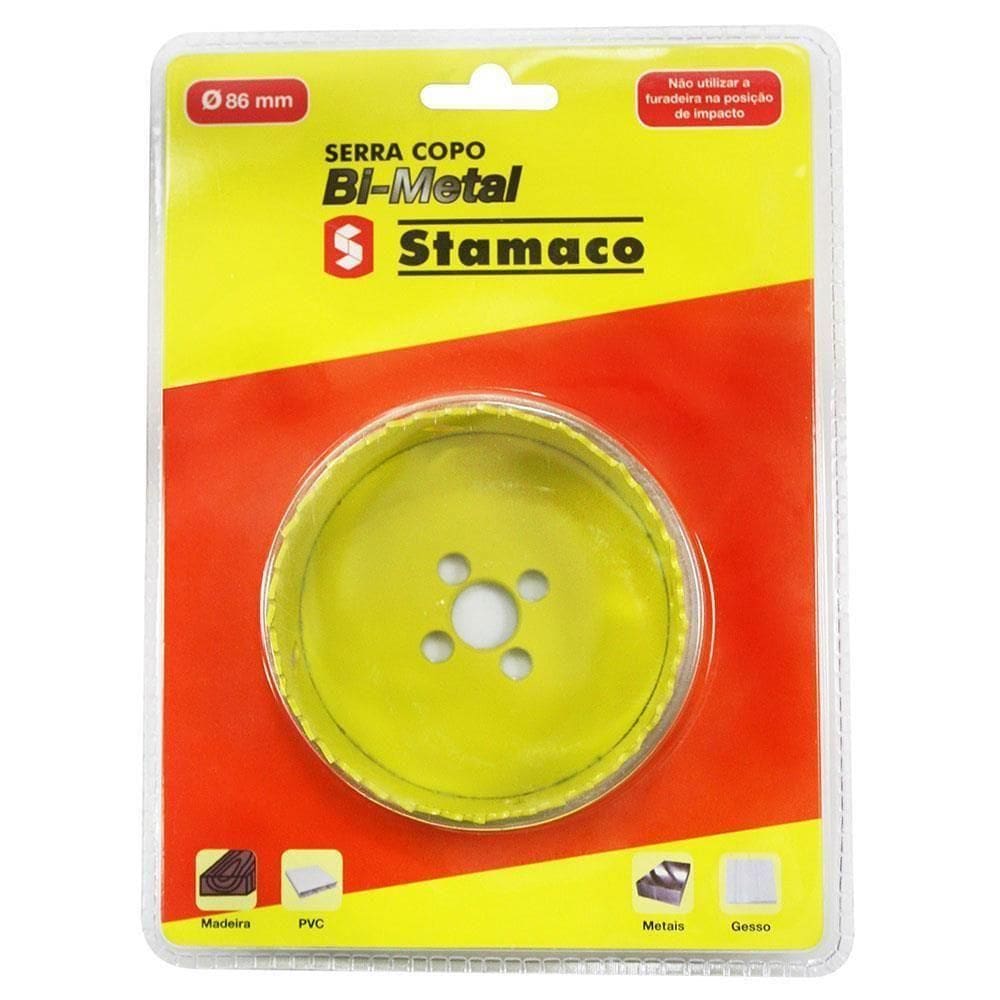 Serra Copo Bi Metal 86mm - 1508 - Stamaco Serra Copo Bi-metal 86mm Stamaco 150.8