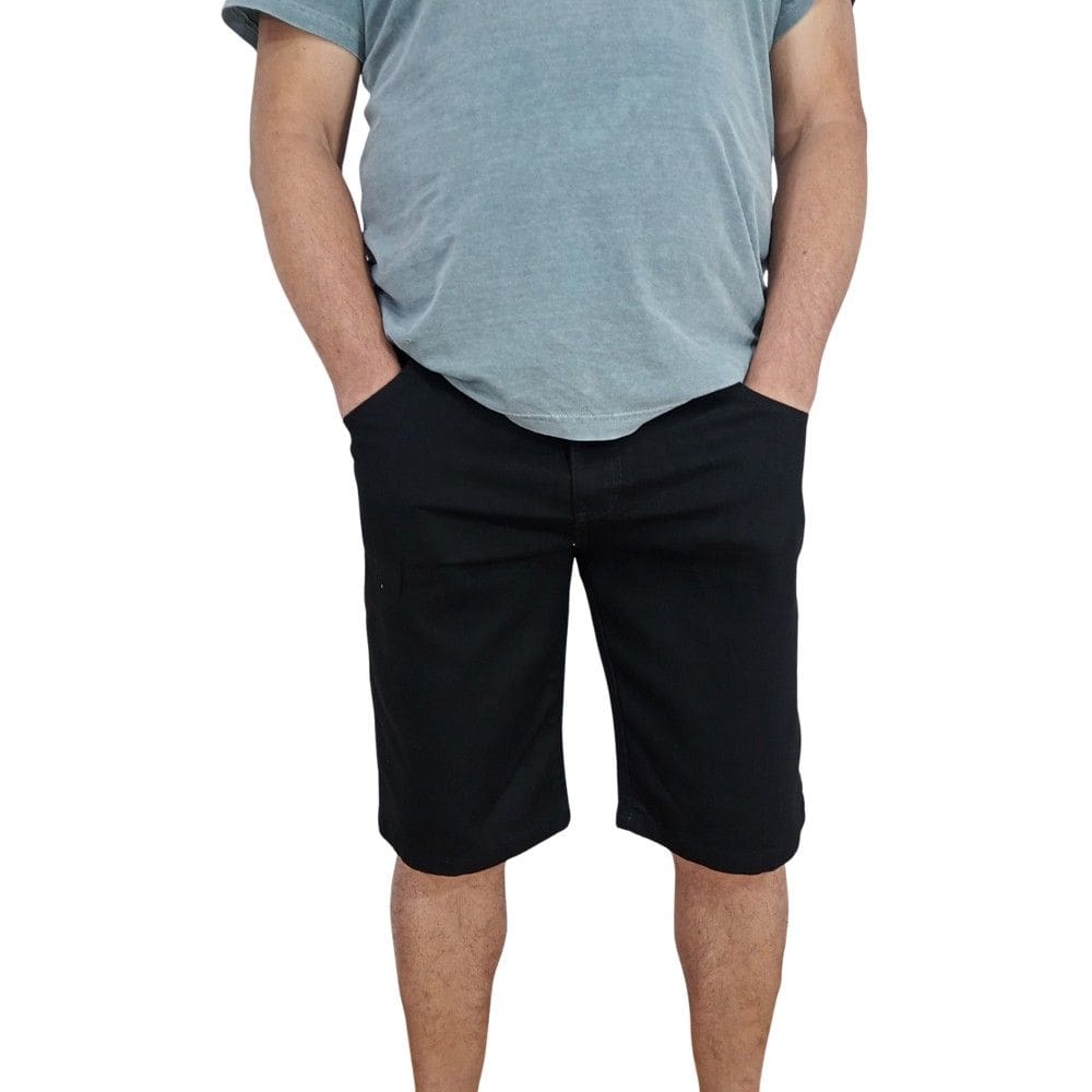 Bermuda Masculina 4 Bolsos Algodão Conforto, Estilo