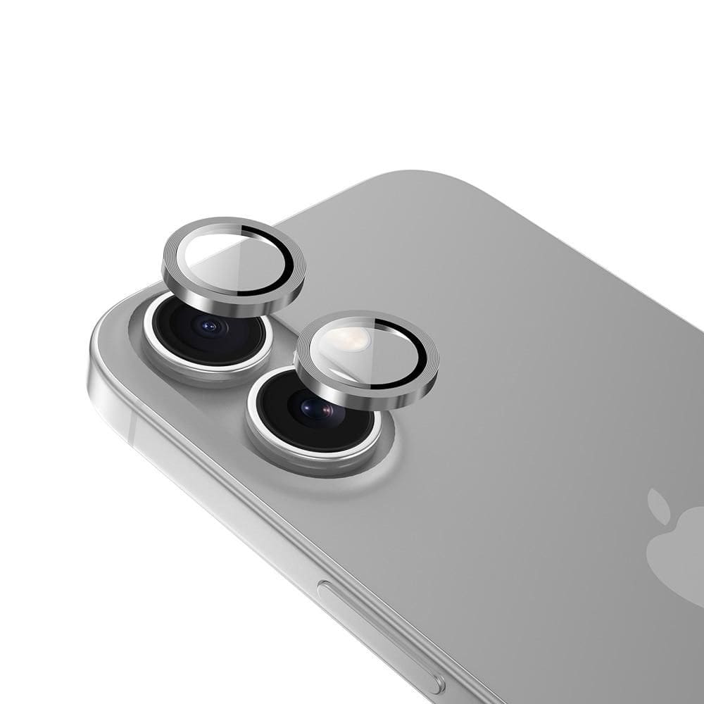 Película para câmera iPhone 17, Originais iPlace, Prata