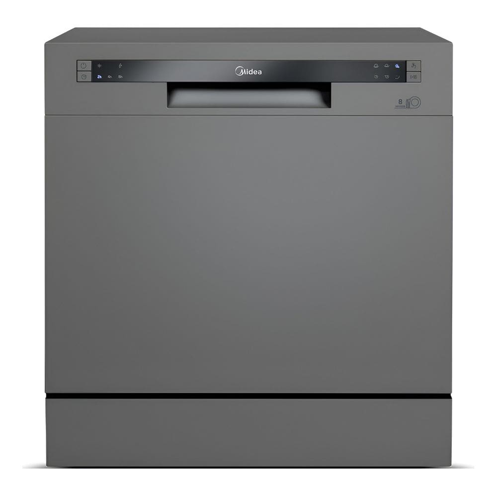 Lava Loucas 8 Servicos 220v Midea Dwa08s2 Cinza