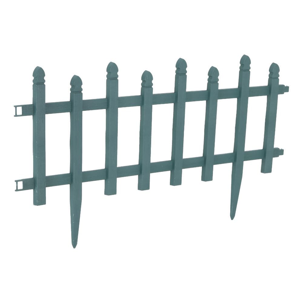 Cerca Plastica Verde 24x64 Cm Estilo Jardim