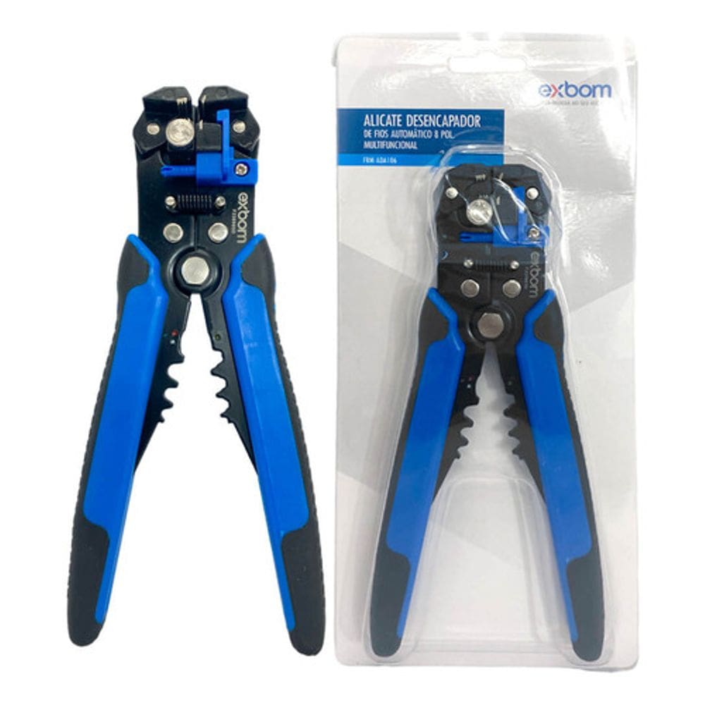Alicate Desencapador Automático Crimpagem De Fios Isolado
