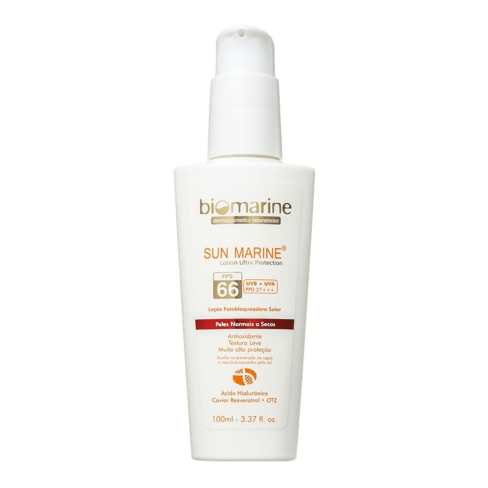 Protetor Solar Sun Marine Fps66 100ml Biomarine