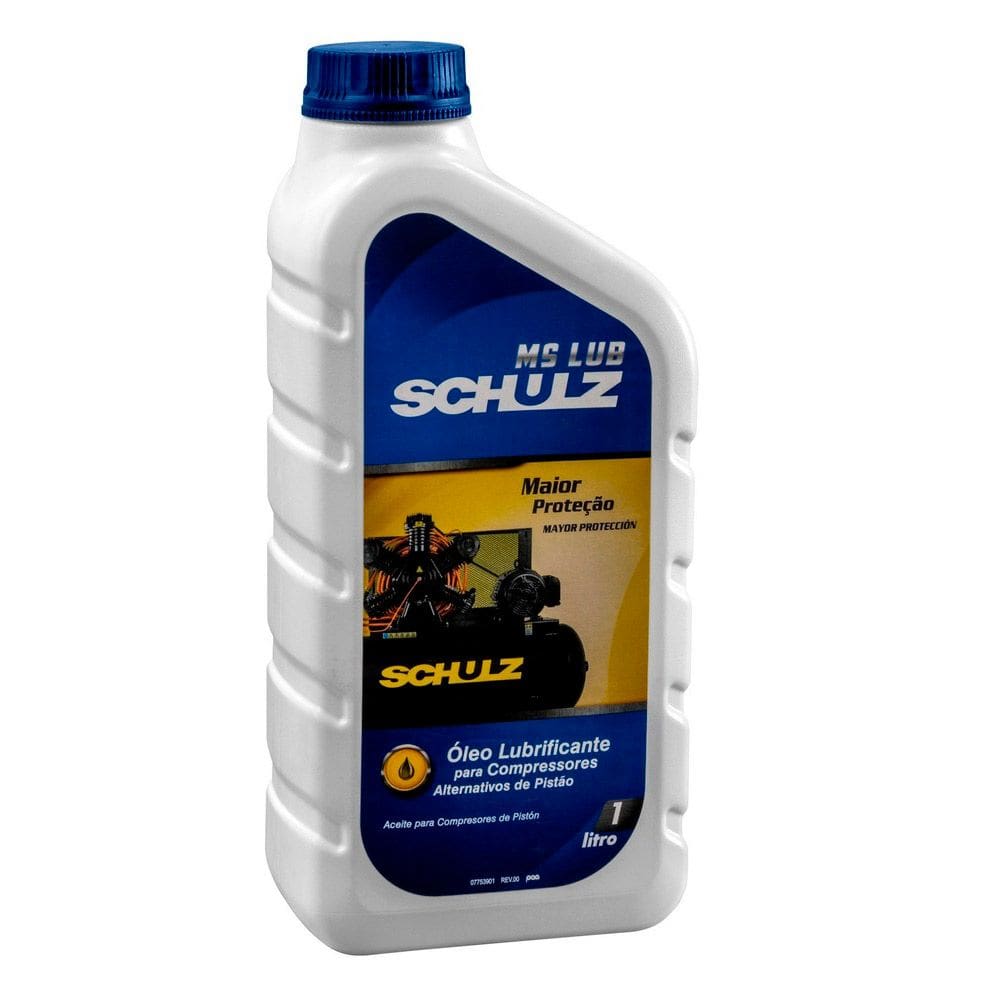 Óleo Lubrificante Compressor de Ar 1L MSLUB Schulz