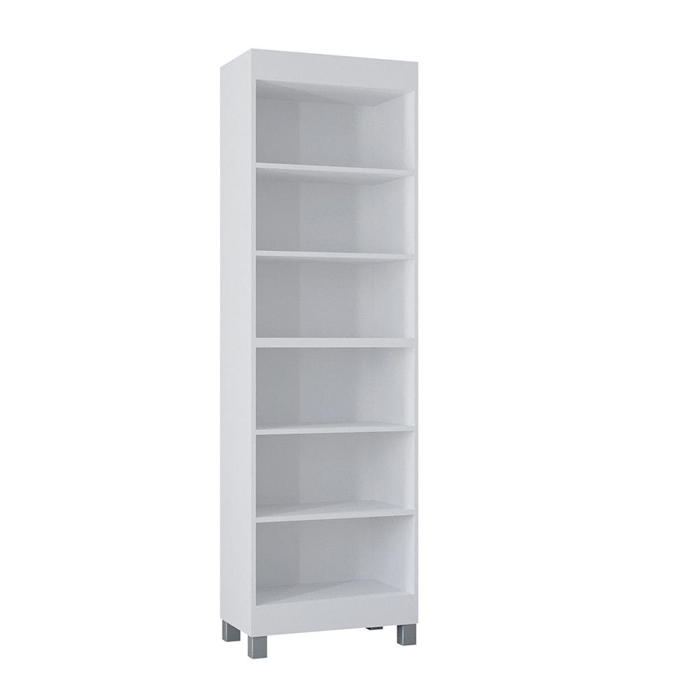 Estante Livreiro Versati Moderna Resistente e Pratica Poquema