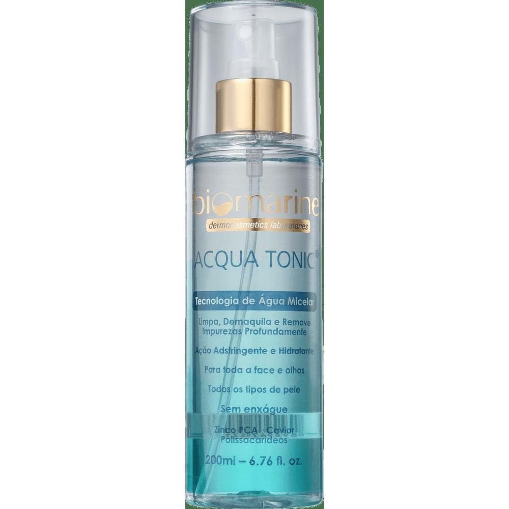 Acqua Tonic Água Micelar Hidratante Biomarine 200ml