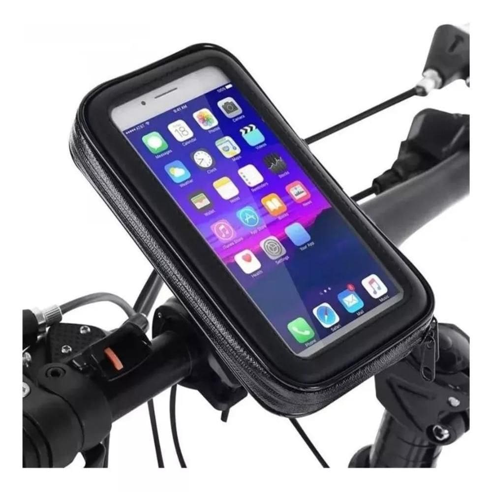 Suporte Para Celular Smartphone Gps Bike Moto 6 Polegadas