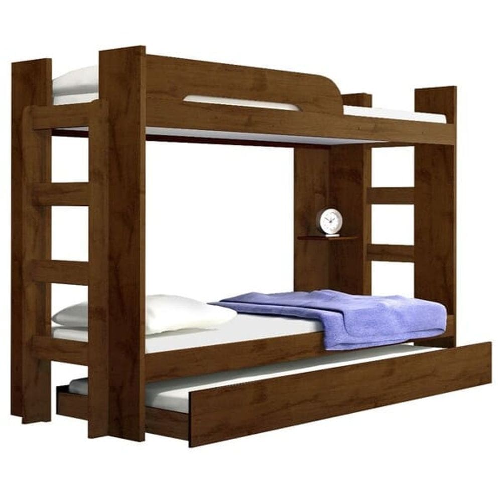 Beliche Infantil c Cama Auxiliar - 125-Canion - Star Móveis