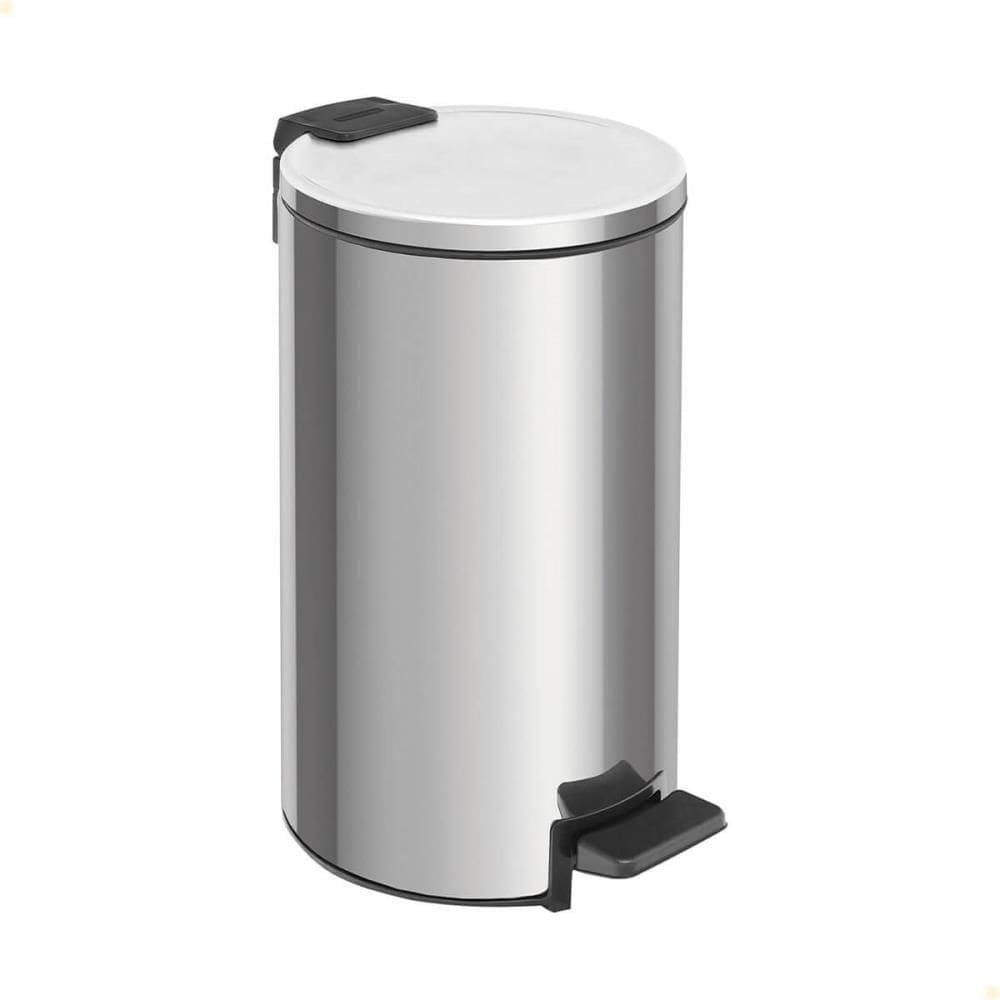 Lixeira Inox Tramontina Com pedal Loop 5L Fechamento Softclose 94547/005