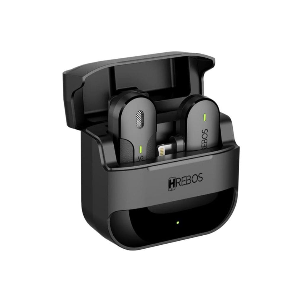 Microfone De Lapela S One 70 Mah Lightning If-208 - Hrebos Preto