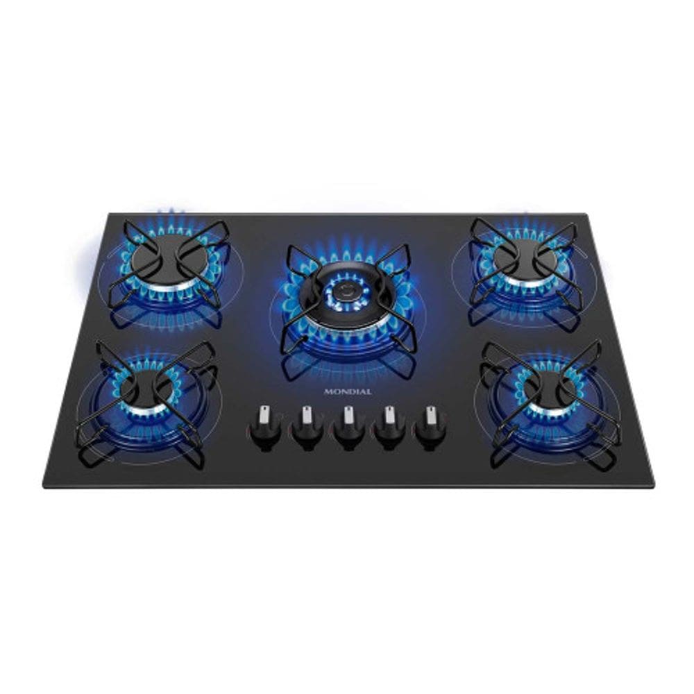 Cooktop 5 Bocas a Gás CTG-03 Mondial