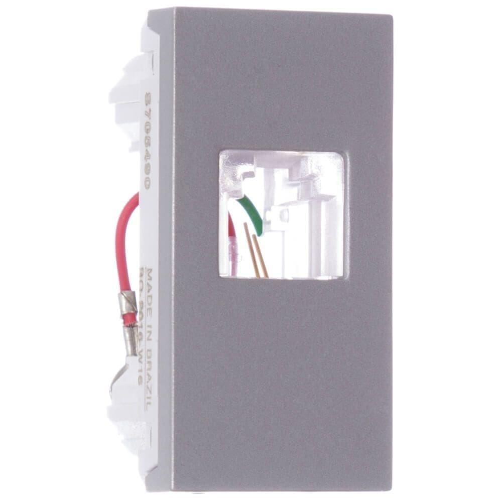 Módulo Tomada Rj11 2 Fios Branco Orion - S70549004 - Schneider Modulo Tomada Rj11 2fios 1m Bco Schneide