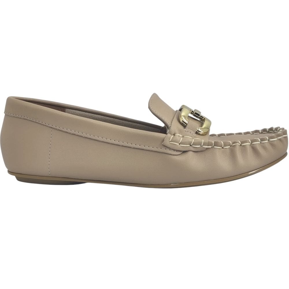 Sapato Feminino Mocassim Clássico Casual Dia a Dia Passeio Trabalho Calce Fácil Conforto Vizzano 1465.102