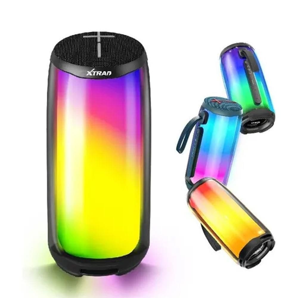 Caixa de Som Portátil Sem Fio Lumi 10W com Iluminação Decorativa 15321