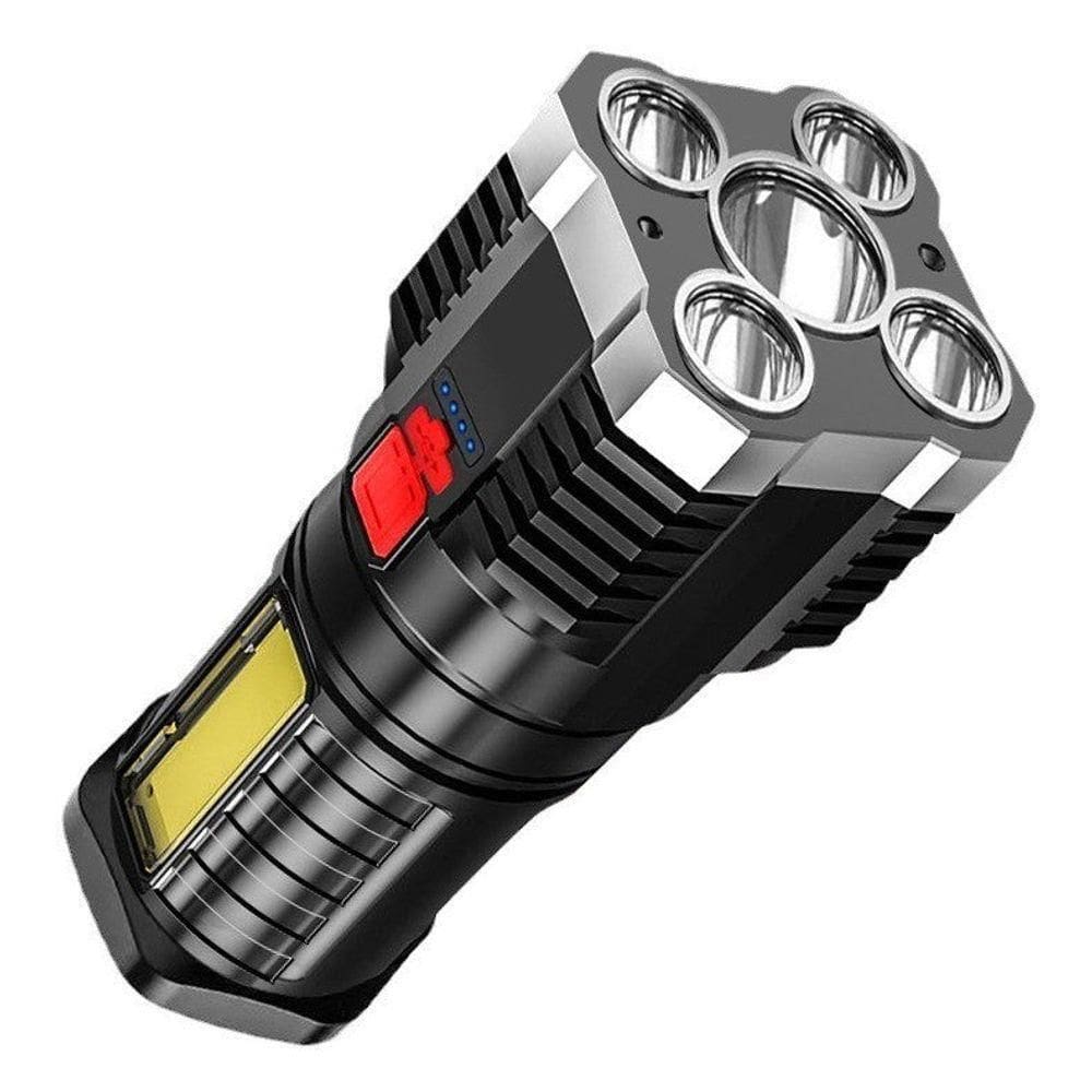 Lanterna Led Premium Com Bateria Longa - Iluminação Sofisticada Para Aventureiros