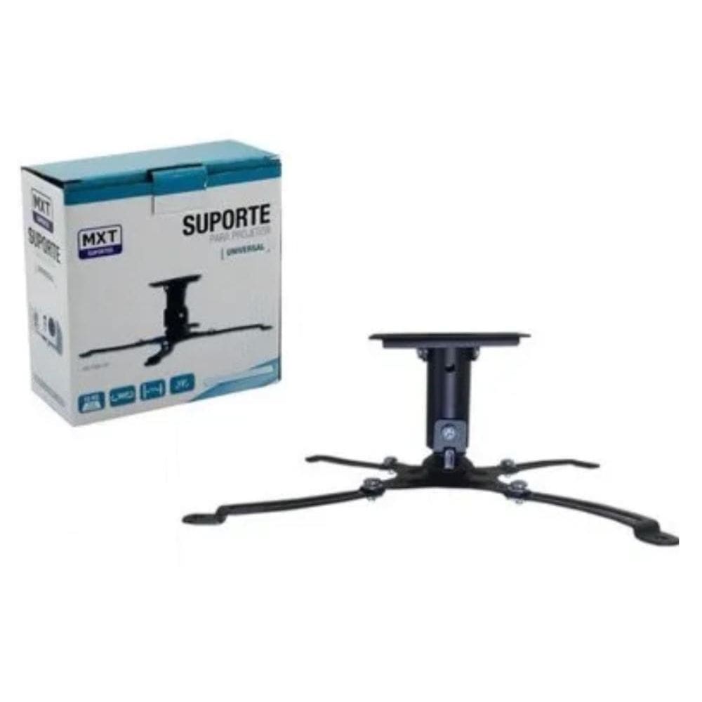 Suporte de Teto Universal Articulado para Projetor 112mm MXT Ar-Pma101