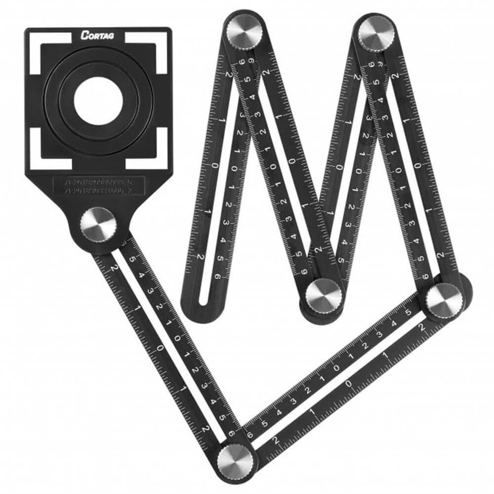 Gabarito Angular Multifunção Metálico - 61879 - Cortag