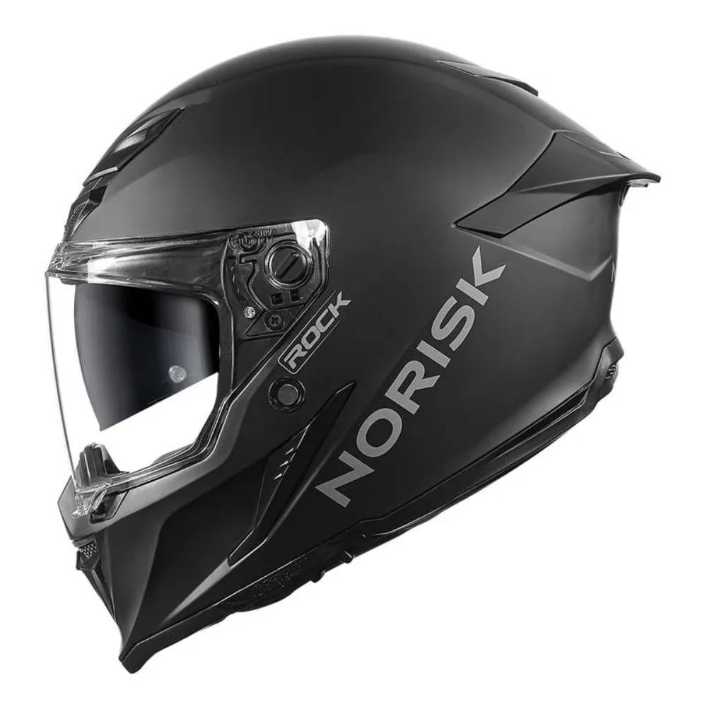 Capacete Norisk Rock Monocolor Preto Fosco