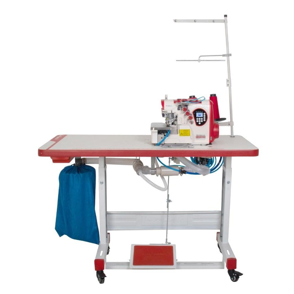 Máquina Costura Overlock com Embutidor de Correntinha Automática Eletrônica SS20D-3PBK-UT-CQ-PR-QI 220V - Sun Special