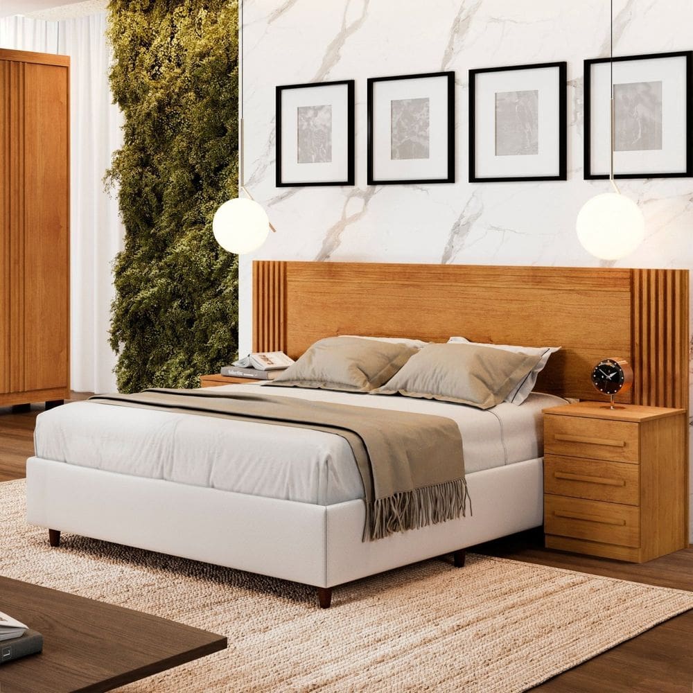 Cabeceira Casal Extensível Valência Cinamomo