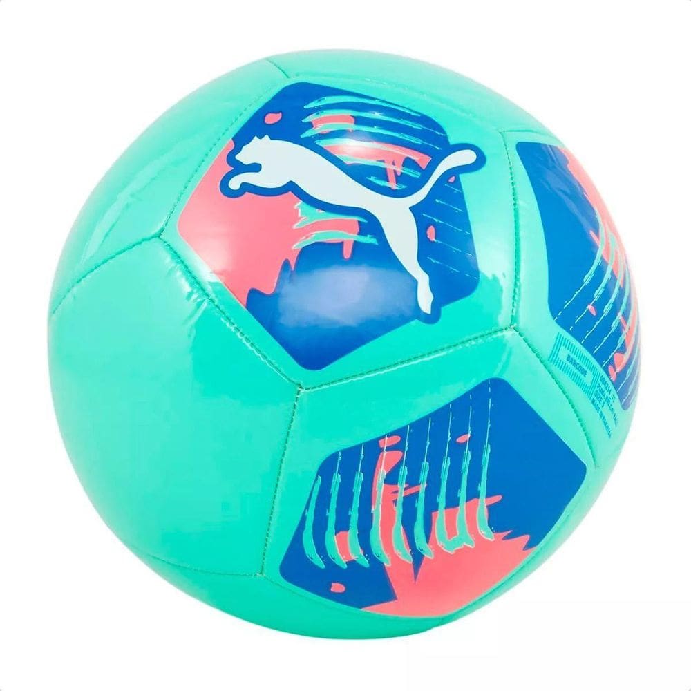 Bola Infantil Futebol Campo Big Cat Ball Verde 4 Puma