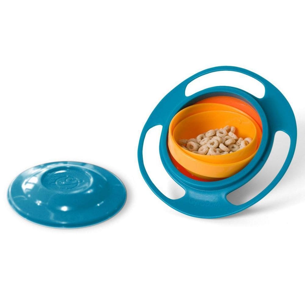 Prato Giratório Para Criança Universal Gyro Bowl 360 Verde