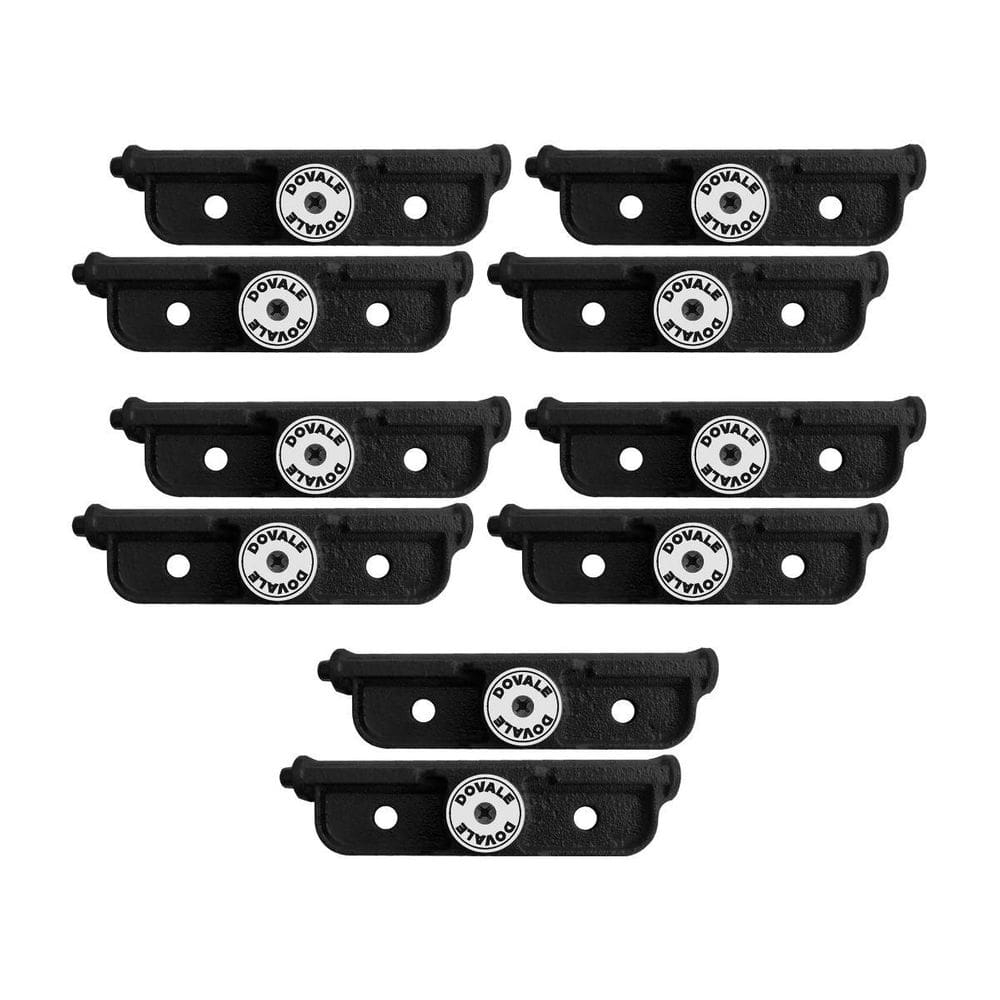 5 Fechadura Trava Lateral Tetra Dupla Porta De Rolo Mestrada