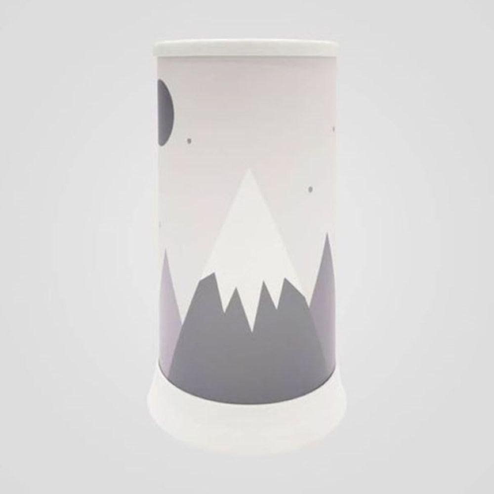 Iluminação Serenidade: A Arte Da Luz Em Forma De Montanha Congelada!