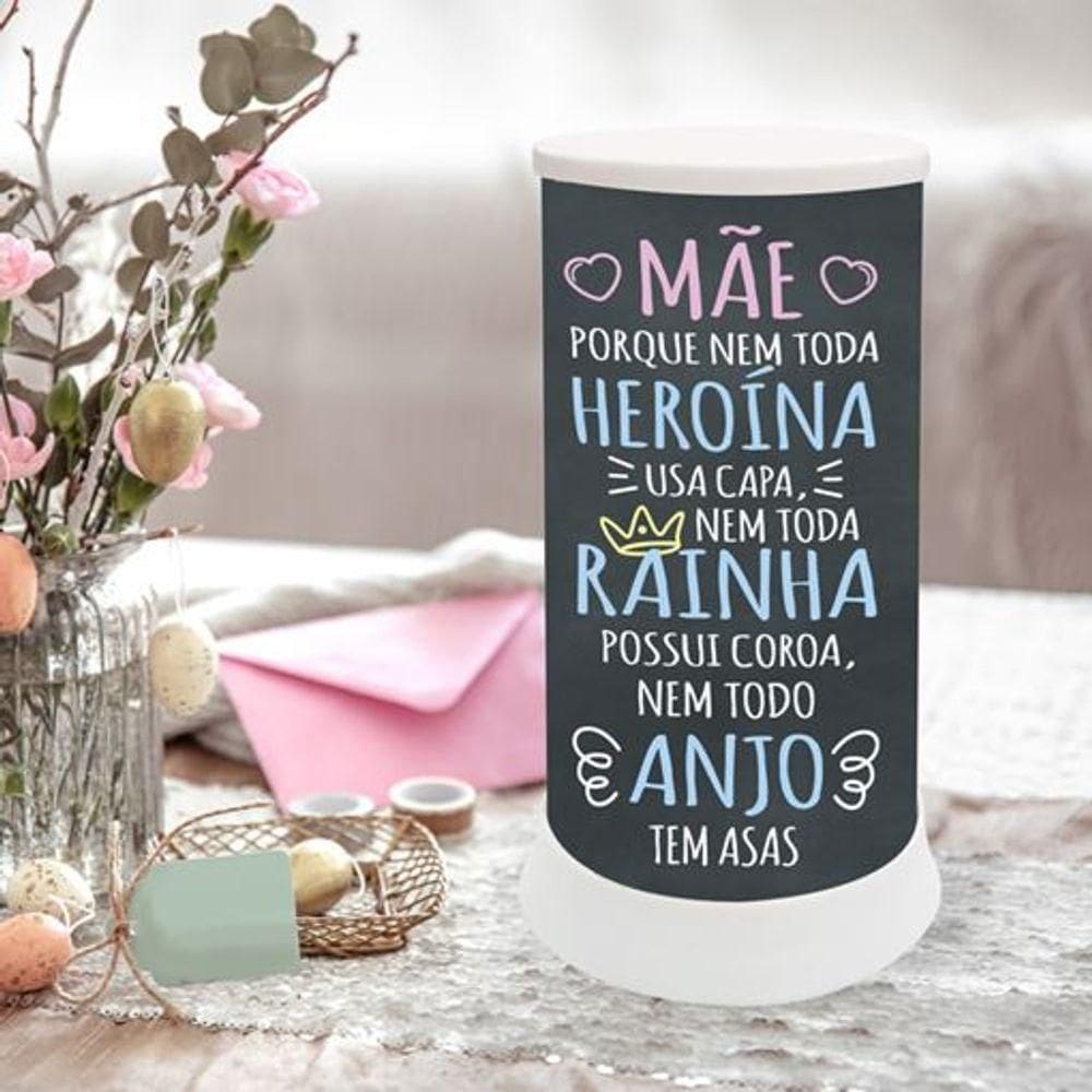 Luminária De Mesa Elegante Mãe Heroína - Ilumine Seu Espaço Com Estilo Moderno!