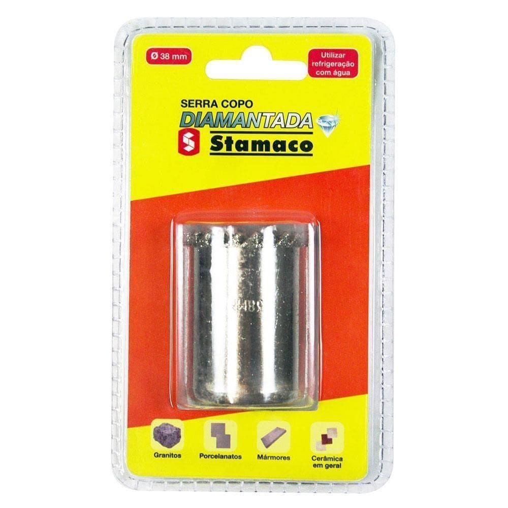 Serra Copo Diamantada 38mm - 1850 - Stamaco Serra Copo Diamantada 38mm Stamaco 185.0