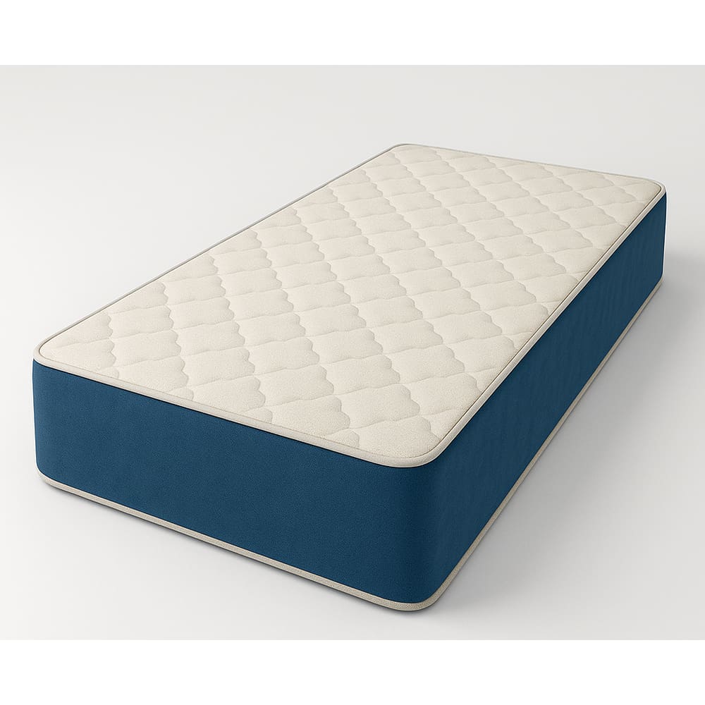 Colchão D33 78x188x20 - Lateral Azul PREMIUM