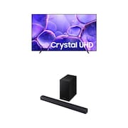 Combo Samsung Smart TV 65” Crystal UHD 4K U8100F + Soundbar HW-B450F