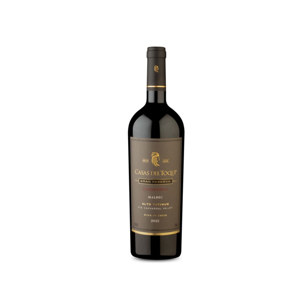 Casas del Toqui Terroir Selection Gran Reserva Malbec 2022 Vinho Tinto Seco Chile 750ml
