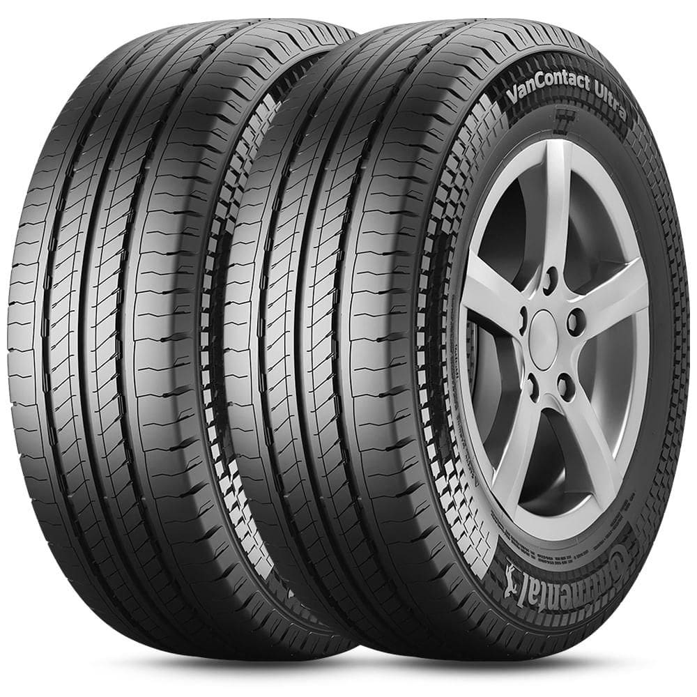 Kit 2 Pneu 225/75R16C Continental VanContact Ultra 118/116R