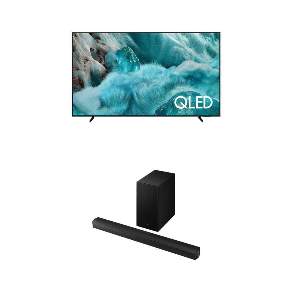 Combo Samsung Vision AI TV 85” QLED 4K Q7F + Soundbar HW-B650F