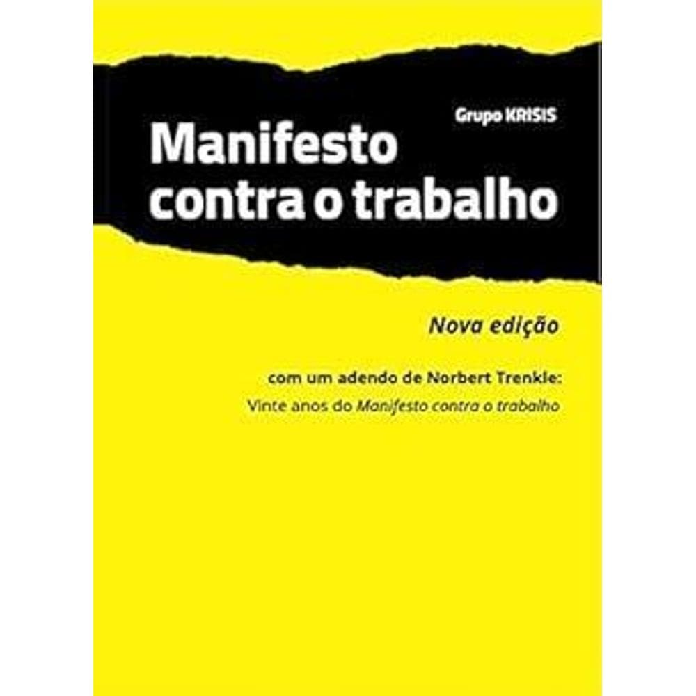 Manifesto Contra o Trabalho