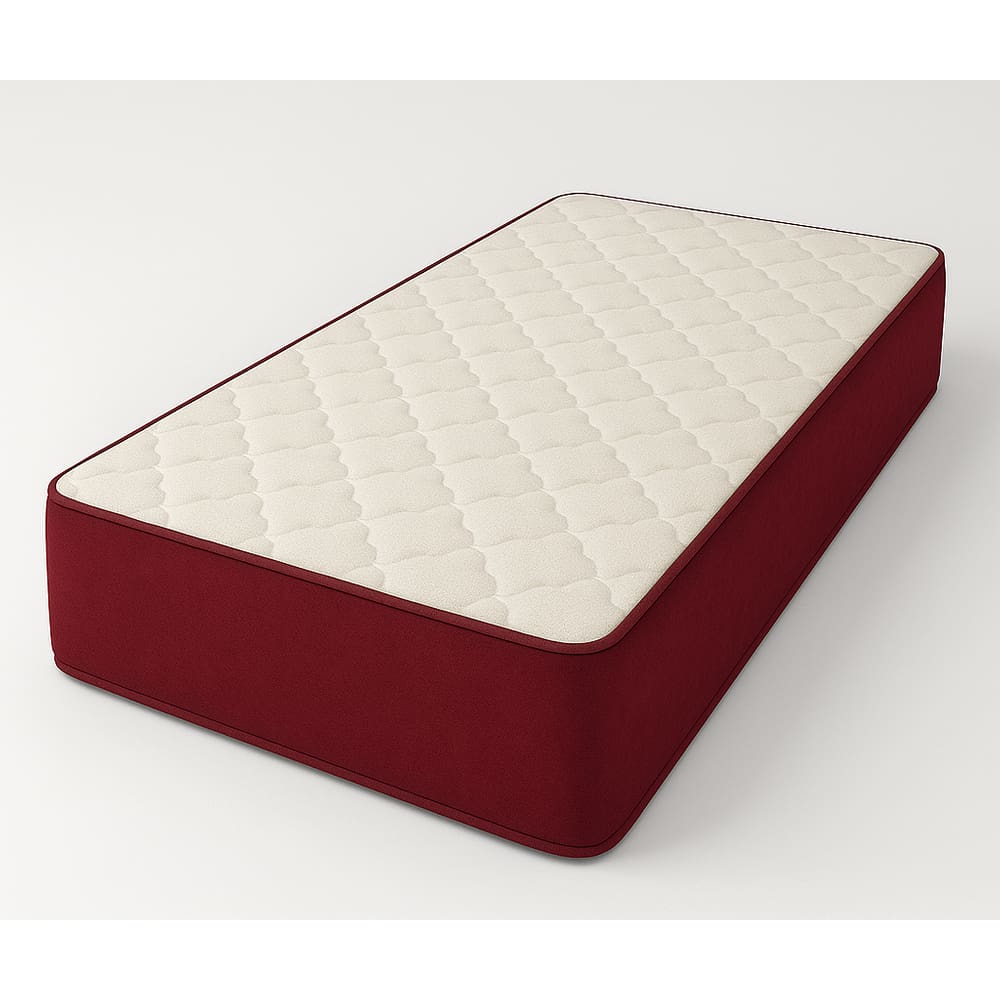 Colchão D33 78x188x20 - Lateral Vinho PREMIUM