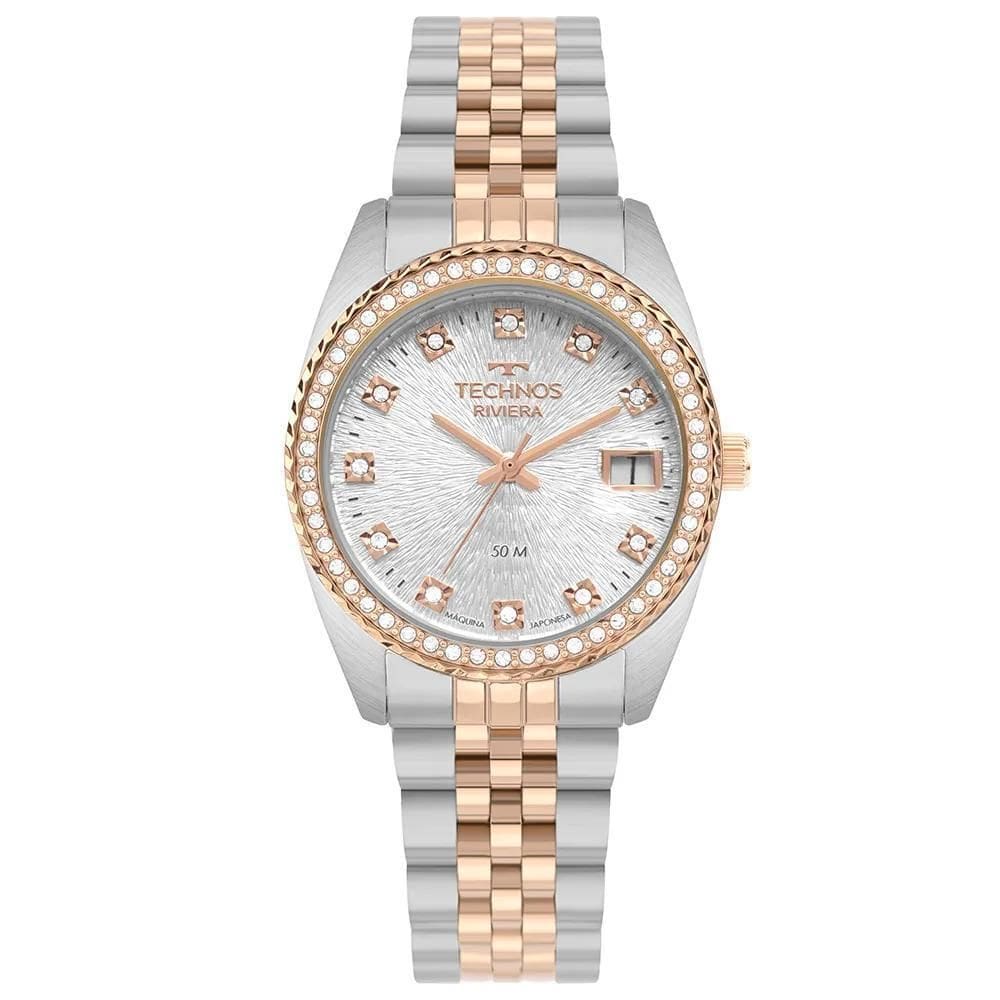 Relógio Technos Feminino Riviera Bicolor - 2117LFT/1K